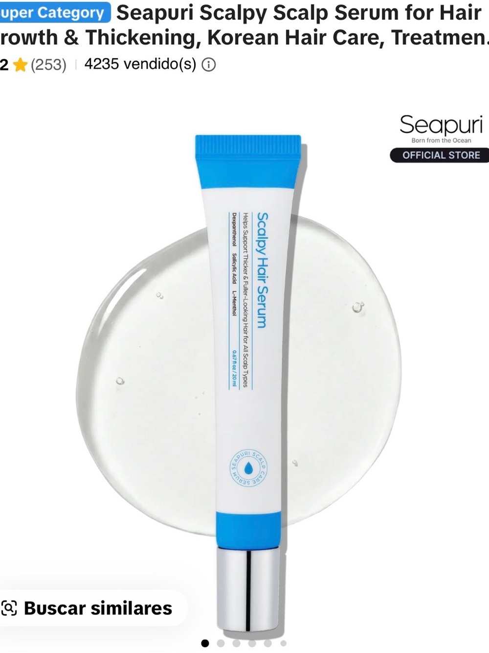 Scalpy Hair Serum – Blue & White Scalp Treatment
